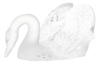 Head down Swan ornament Clear - Lalique